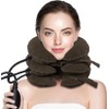 Dispositivo de Tracción Cervical,Collarín Inflable Ajustable Relajar Cuello