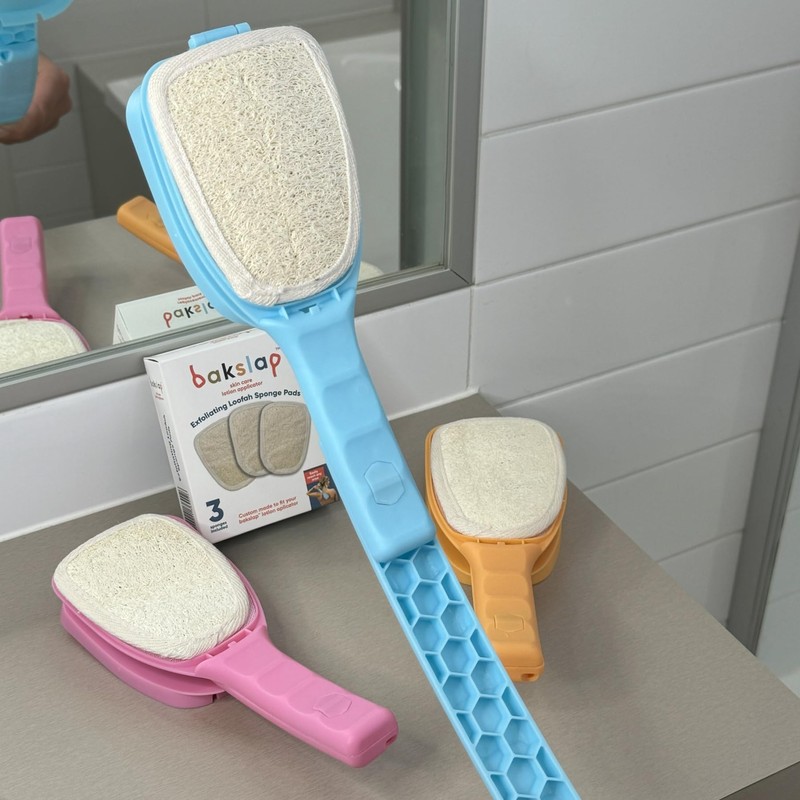 Bakslap Body Lotion Back Applicator for Self Use | Cream