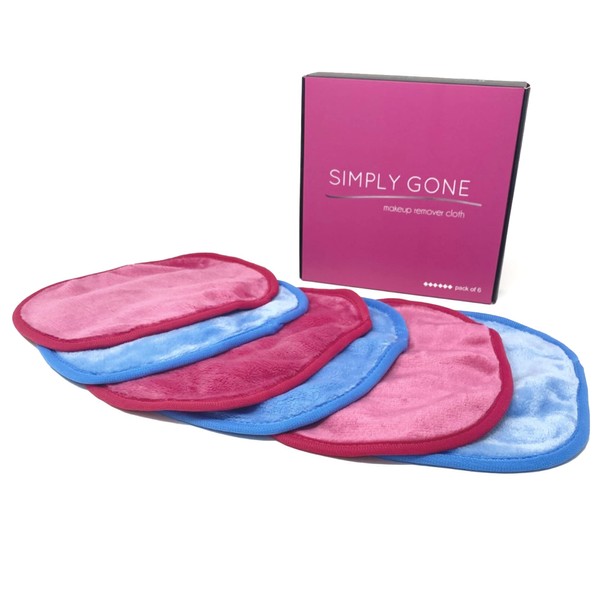 Simply Gone Mini Makeup Remover Cloths | Reusable Microfibre Makeup