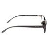 iB-iP Women's Retro Rectangular Thin Rim Leopard Clear Lens Glasses,