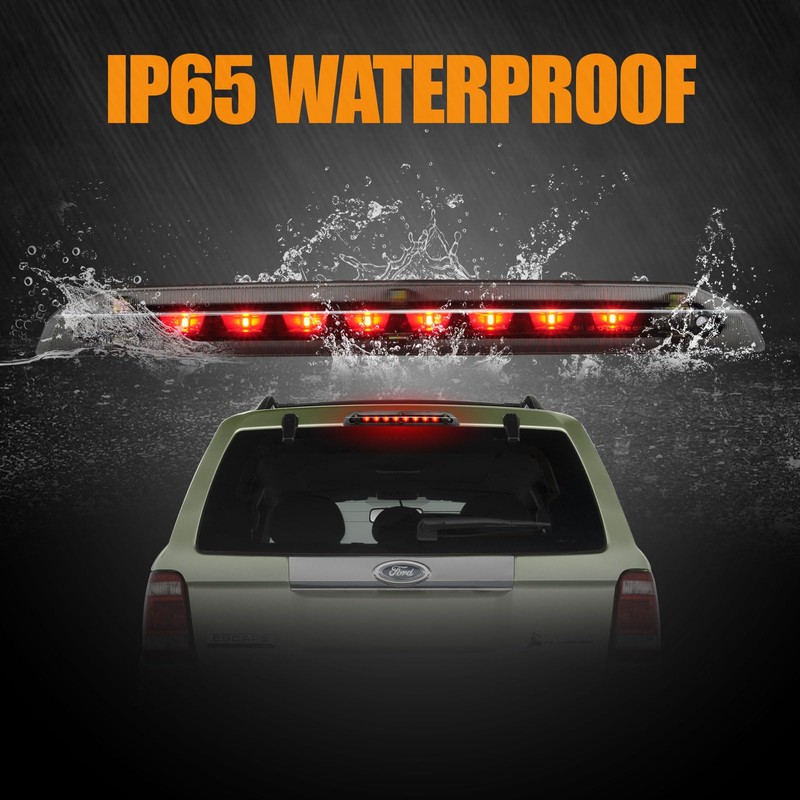 Cxdar Third 3rd Brake Light LED for 2013-2018 Ford Escape,