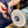 8 pieces wool polishing attachment, angle grinder, 100 mm angle