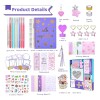 Kit De Diario Para Niñas Agendas Diy Juego De Albumes