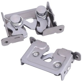 Bapmic 2x Bonnet Lock Bonnet Lock Front Lower for 1 Series 3 Series 5 Series 6 Series X1 X3 51237115228 51237008755