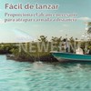 Red de pesca Neween de 6 pies con trampa para