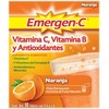 Emergen-C, Suplemento Alimenticio sabor Limón. Polvo Efervescente. Caja con 10