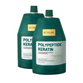 HONLINK Peptide keratin hair conditioner, hair nourishing mask 2pcs,Deep Conditioning Hair Mask,Hair Treatment for Lasting Shine and Smoothness for Dry Damaged Hair