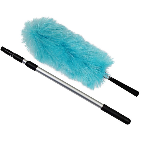 CleanAide Eurow Electrostatic Duster with 3 Sections Extension Pole