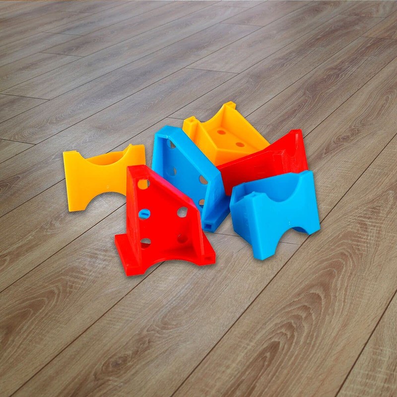 Upgraded Flooring Spacers Kit with 1/4” & 1/3” Gap, Wood