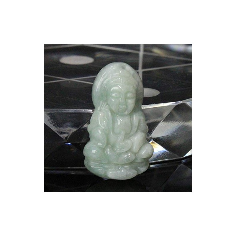 Jade Amulet Kannin Jade Jade Myanmar Gemstone Kannin Statue Kannin