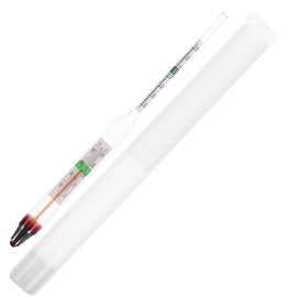 Seawater Fish Tank Density Meter, Saltwater Meter Salt and Brine Hydrometer Sea Water Quality Tester Aquarium Salinometer Aquarium Areometer Glass Plastic Sea Salt Water