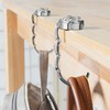 kwmobile 2 x Table Handbag Holder Hook - Foldable Non-Slip