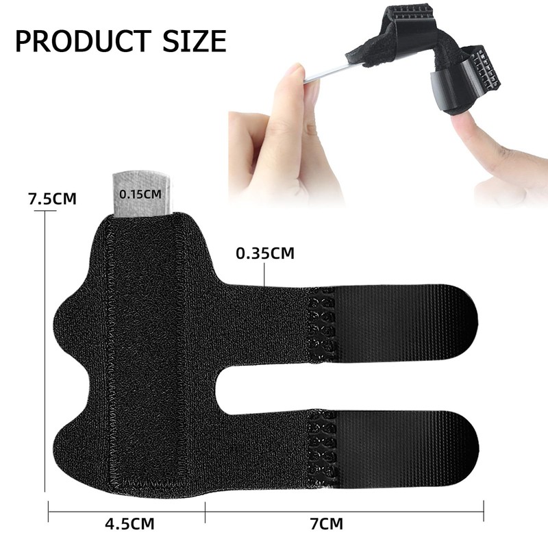Finger Splint - Adjustable Finger Splints, Support Brace & Stabilizer
