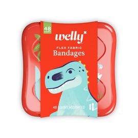 ZELIER- Welly Vendajes | Insignias adhesivas de tela flexible para valentía | Formas surtidas para cortes menores, rasguños,