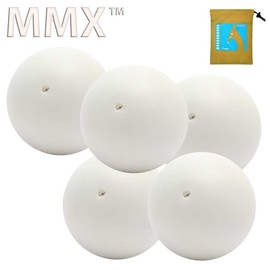 MMX Set of 5 pro juggling balls 62mm White