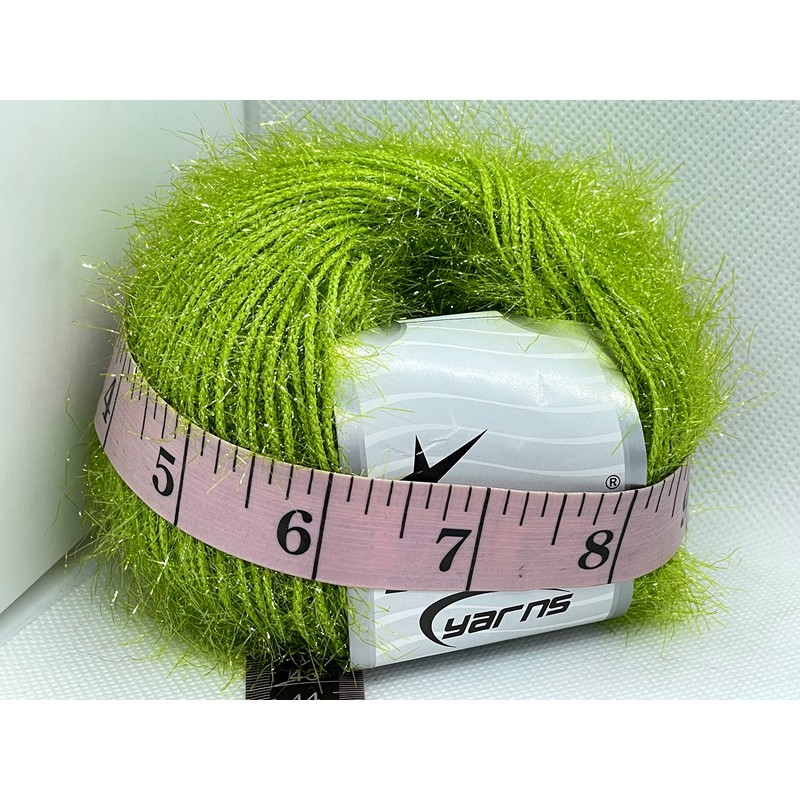 Spring Green Sparkle Soft - Ice Yarns Metallic Lurex Nylon