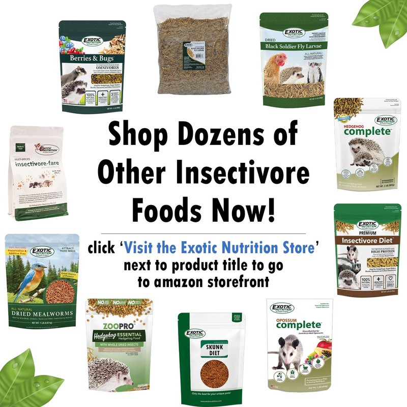 Premium Insectivore Diet (8 lb.) - Healthy Nutritious Chicken Based