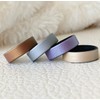 Knot Theory - Anillos de silicona de 2 tonos, transpirables,