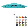 Tempera 7.5ft Patio Market Outdoor Table Umbrella with Push Button