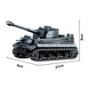 Military Armored Vehicle Building Block Model Kits, Small Brick Construction