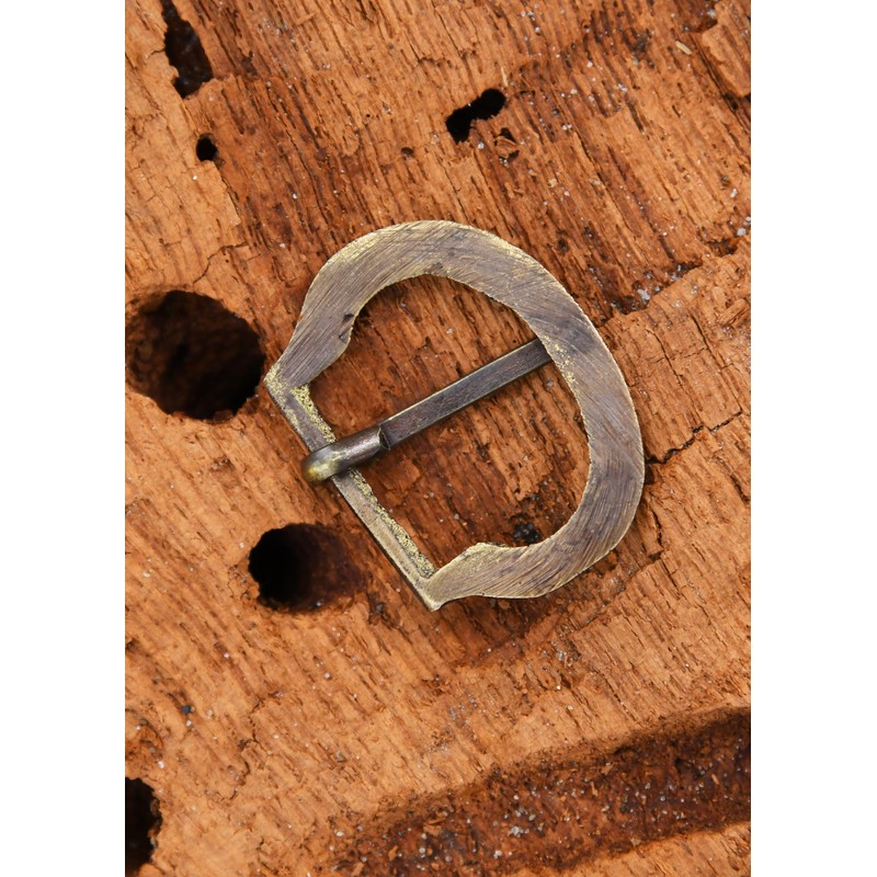 Battle-Merchant Hochmittelalter Schnalle aus Messing, Nr. 1 - Riemenbreite: bis