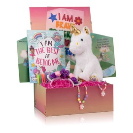 The Memory Building Company Kids Toys - Large Unicorn Surprise Box for Girls and
