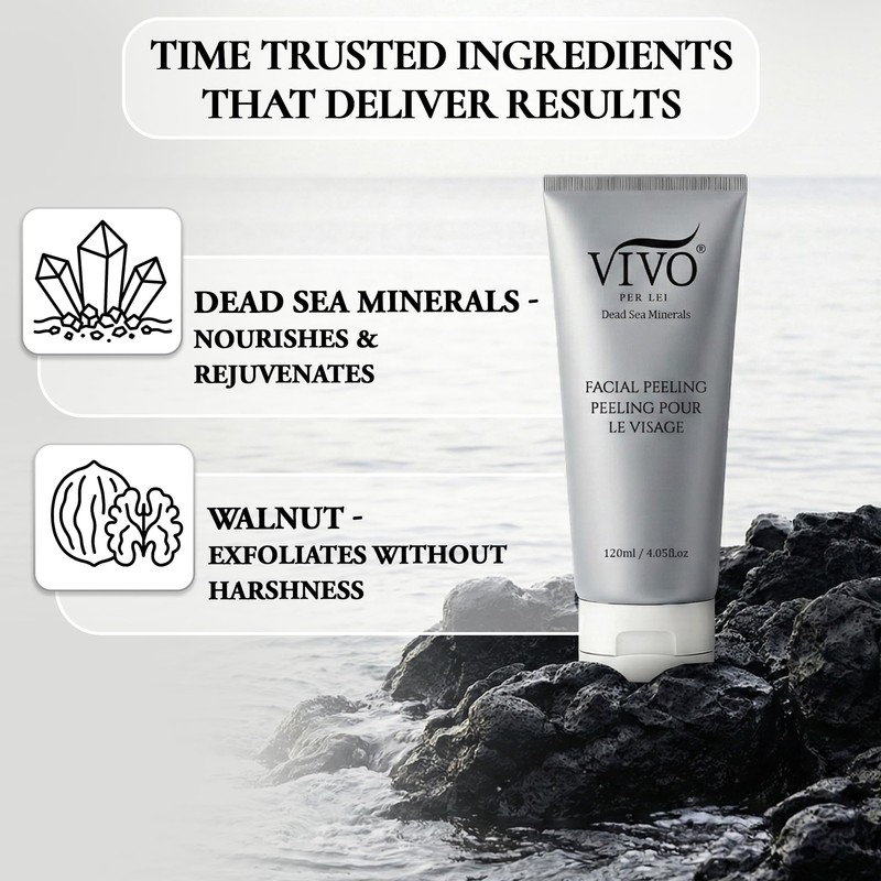 Vivo Per Lei Facial Peeling Gel - Helps Address Dead