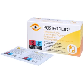 POSIFORLID Lidhygiene-Tücher zur täglichen Pflege und Reinigung der Augenlider, 20 St. Tücher