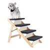 MEWANG Wood Pet Stairs & Ramp for Small/Medium Dogs and