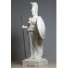 Greek Roman Goddess Athena Minerva Alabaster Statue Figure Sculpture 24.5cm