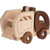 GOKI 55889 Garbage Truck, Nature, Brown
