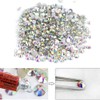 SagaSave Pack of 2000 Rhinestones for Nails - Crystals for