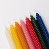 100% Beeswax Handmade Taper Candles (Honey Yellow) - 8 Inch