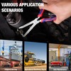 WORKPRO Electrical Disconnect Pliers, 8 Inch Automotive Electrical Connector Pliers