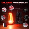 SHINEHOME LED Tail Light Assembly Compatible With 2015 2016 2017