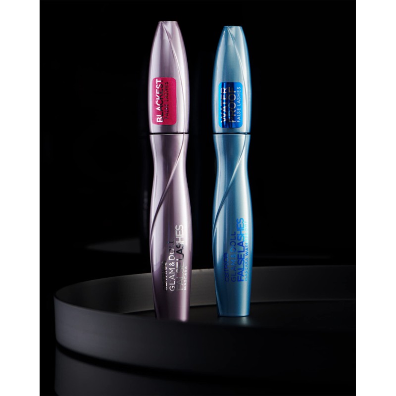 Catrice Glam&Doll False Lashes Mascara, No. 010, Black, Volumizing, False