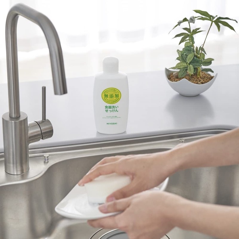 Miyoshi Soap, Additive-Free, Dishwashing Soap, Standing, Refill, 11.8 fl oz