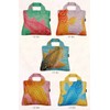 Envirosax Reusable Grocery Bags, Set of 5, Multicolored Jpanese Fish