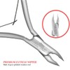Professional Cuticle Nippers Stainless Steel Cuticle Cutters and Remover -