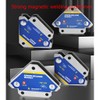 Gjyia 4pcs Triangle Welding Positioner with Magnetic 45° 90° 135°
