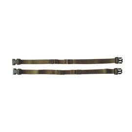 Berghaus Cedar Compression Straps (Pack of 2), Green, One Size, Green