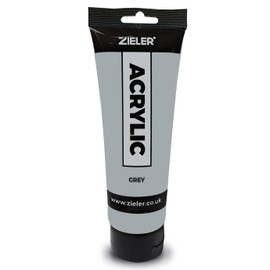Zieler 120ml Acrylic Paints (Grey)