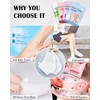Foot Mask 6 Pairs Callus Removal Foot Exfoliating Foot Mask,