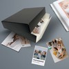 Lineco 11x14 Black Museum Archival Storage Box, Drop Front Design,