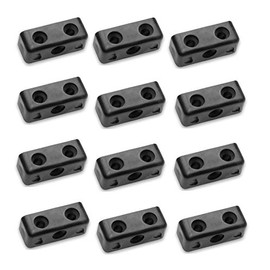 TERF® 50 Pcs Heavy Duty Modesty Block Wood & Furniture Jointing Connector - Black