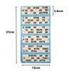 Bingo Tickets 600 Pad 6 To a Sheet 1-90 Perforated