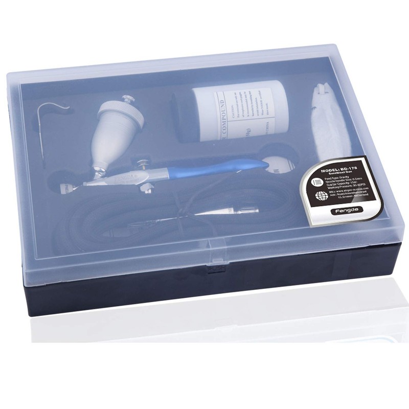 Airbrush Air Eraser Mini Sand Blasting Gun Compressed Air Nozzle