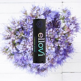 Ellovi Natural Lip Butter Lip Balm - Nirvana - Pure Enough to Eat - Made With Just 6 Vegan Ingredients - Moisturizing Lip Care for All Day Hydration