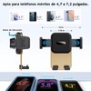 Eynshoo Soporte para Celular Automovil de Ventosa con Rotacion 360°