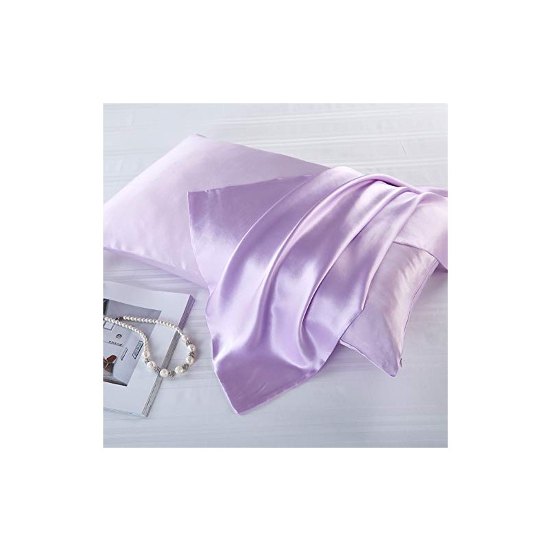 FLCA Mulberry Silk Pillowcase for Hair and Skin,Both Side Mulberry